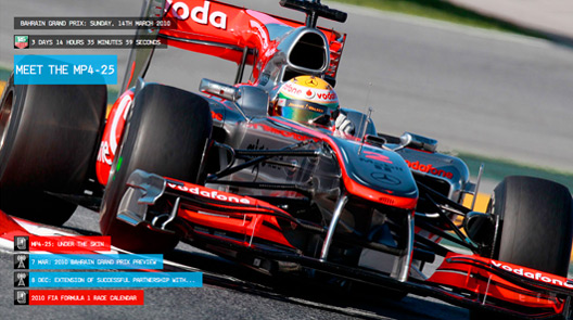 McLaren launches new website