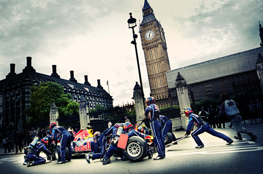 Mark Webber, Red Bull Racing, London, 2010
