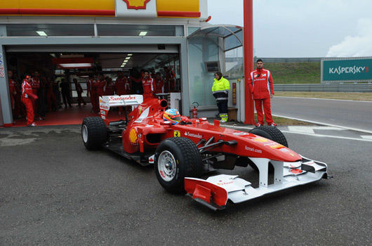 Ferrari F150 shakedown
