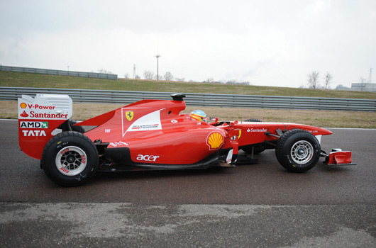 Ferrari F150 shakedown
