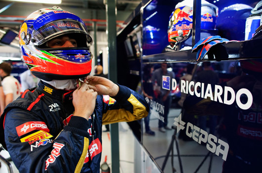 Daniel Ricciardo, 2012 Australian Grand Prix