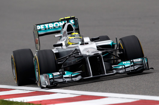 Nico Rosberg, 2012 Chinese Grand Prix