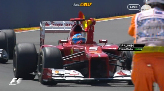Fernando Alonso wins European GP