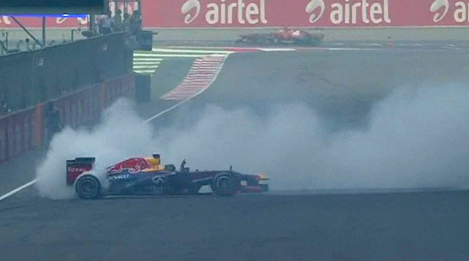 Sebastian Vettel wins 2013 Indian Grand Prix