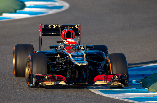 Romain Grosjean, Lotus E21, Jerez