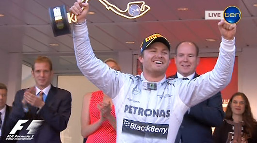 2013 Monaco GP winner Nico Rosberg