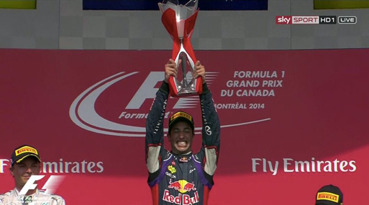 Daniel Ricciardo wins 2014 Canadian Grand Prix