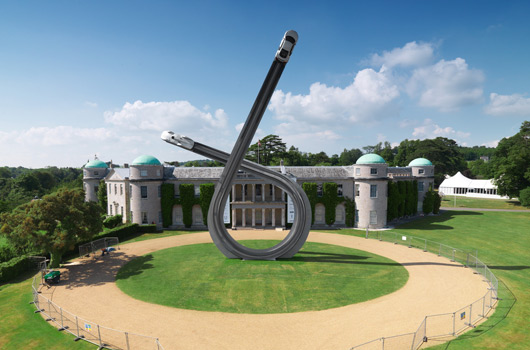 Audi monument at 2009 Goodwood Festival of Speed