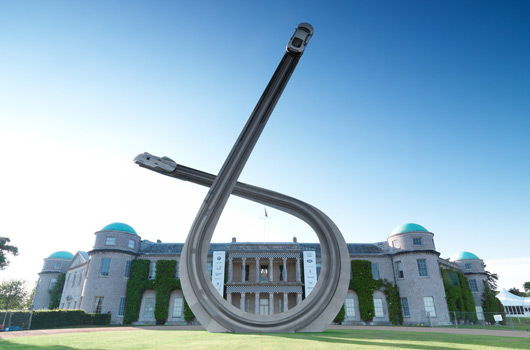 Audi monument at 2009 Goodwood Festival of Speed