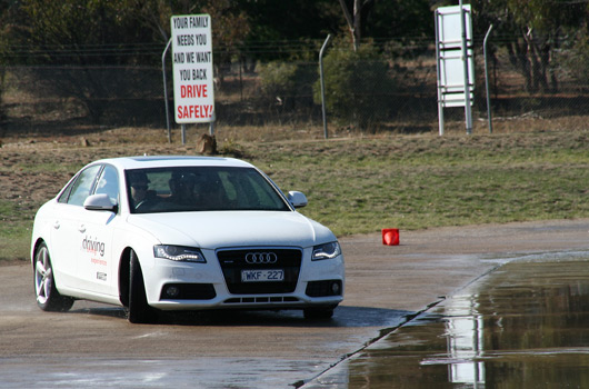 Audi driving experience, Canberra 2009