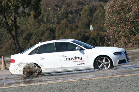 Audi driving experience, Canberra 2009