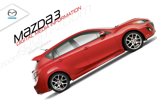 Mazda 3 digital media information
