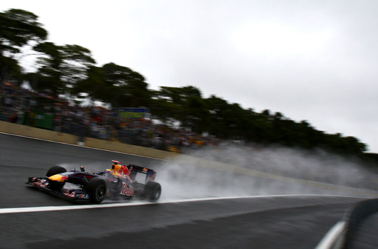Mark Wbber in Qualifying at 2009 Brazilian Grand Prix