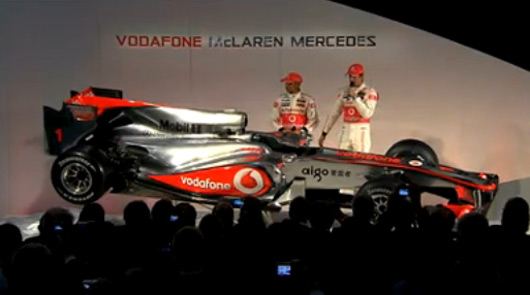 McLaren MP4-25 launch