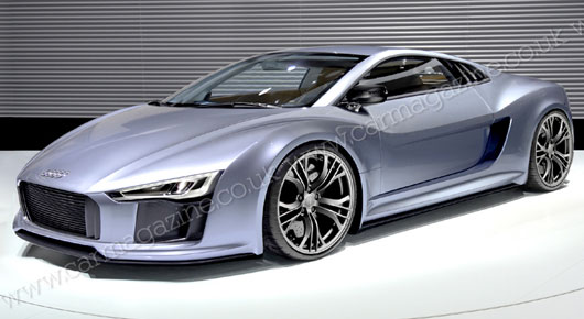 Audi R8 2nd gen rendering