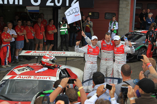 Audi R8 LMS ultra wins 2012 Spa 24 hour