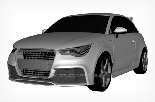 Audi RS1 trademark illustration