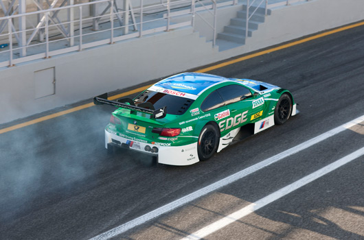 BMW M3 DTM pitstop