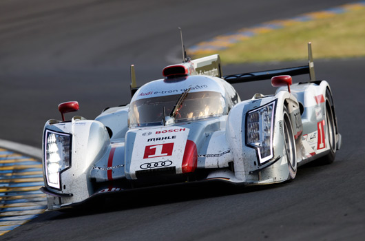 Audi R18 e-tron quattro wins 2012 Le Mans 24 hour race