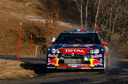 Sebastien Loeb, Citroen DS3 WRC, 2012 Rallye Monte Carlo