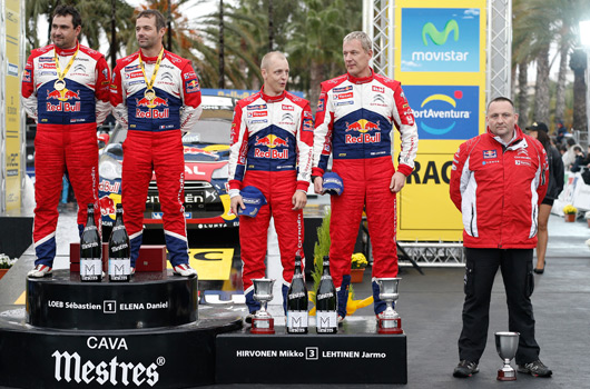 Sebastien Loeb wins 2012 Rally de Espana