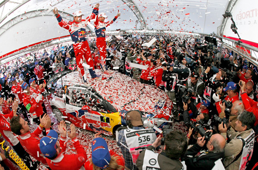 Sebastien Loeb and Daniel Elena, Citoren Racing, 2012 WRC world champions