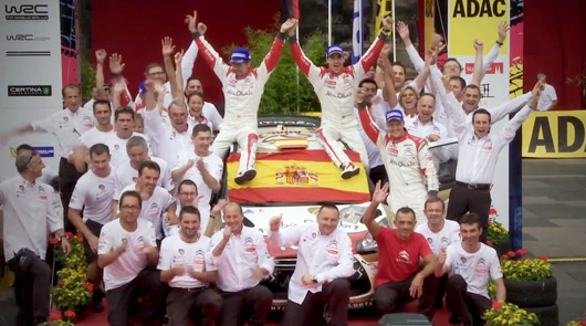 Dani Sordo wins 2013 Rally Germany